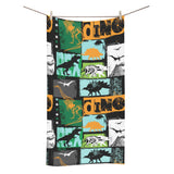 dinosaurs print pattern Bath Towel