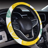 lemon design pattern Car Steering Wheel Cover