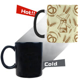 Windmill Wheat pattern Morphing Mug Heat Changing Mug