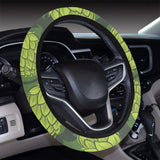 Hop pattern Hop cone background Car Steering Wheel Cover