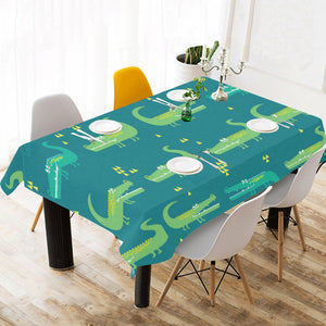 Crocodile pattern Tablecloth
