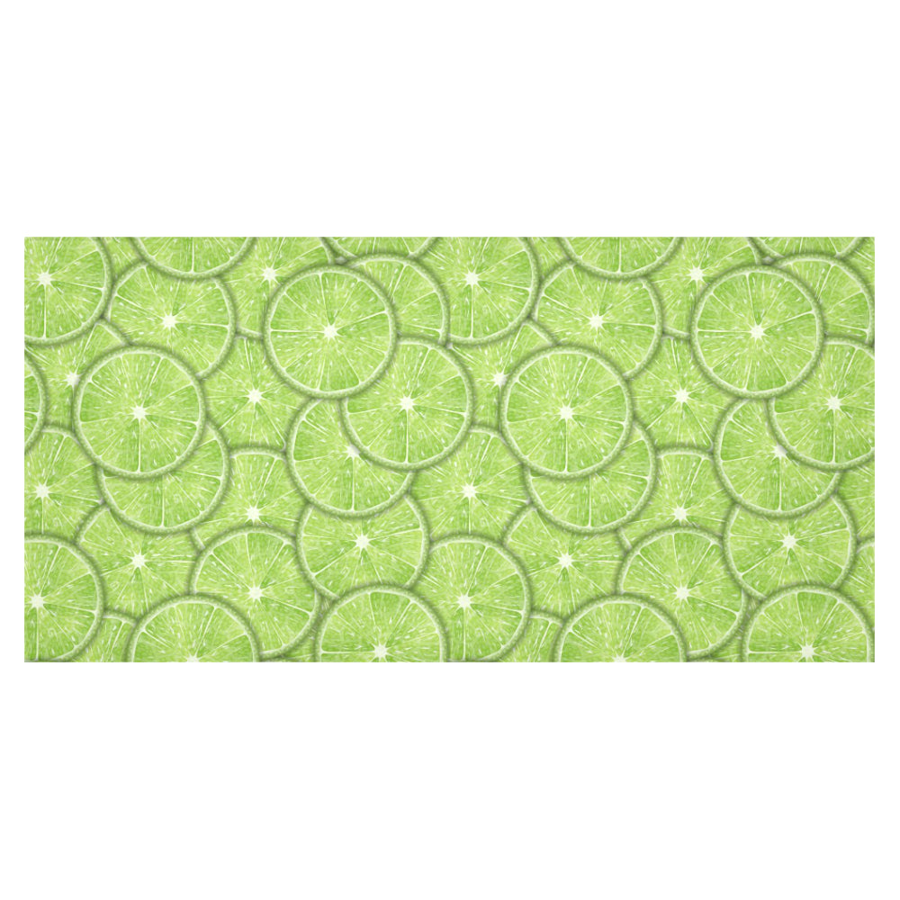 Slices of Lime pattern Tablecloth
