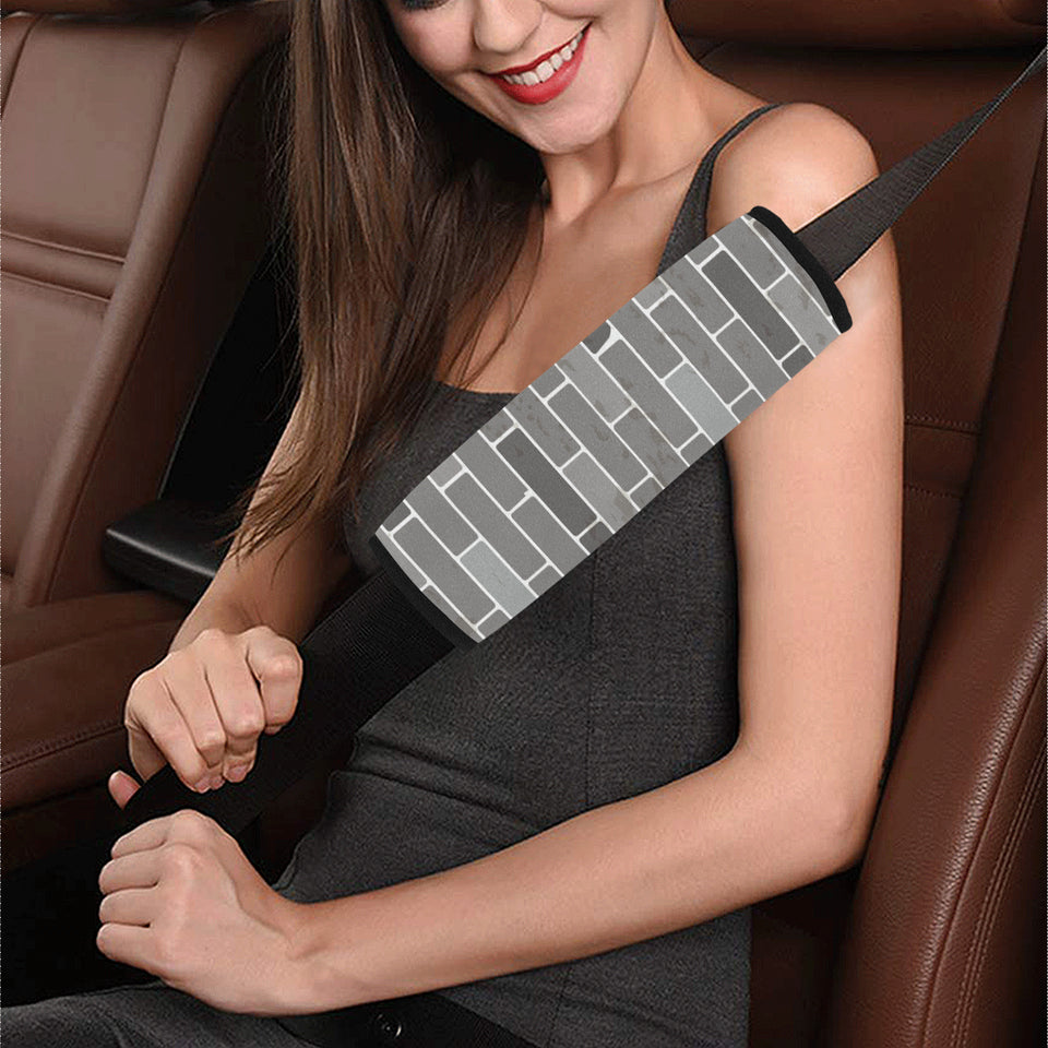 Brick Printed Pattern Print Design 05 Car Seat Belt Cover