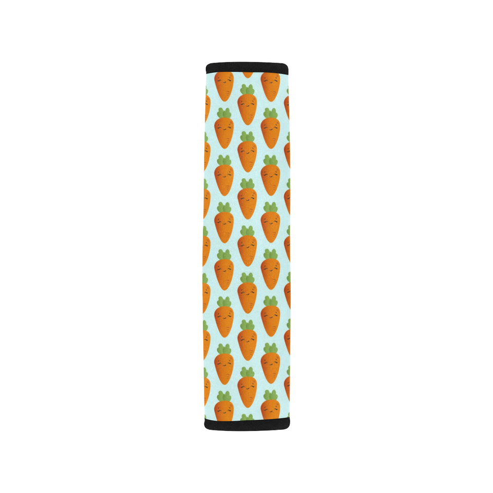 Carrot Pattern Print Design 03 Car Seat Belt Cover