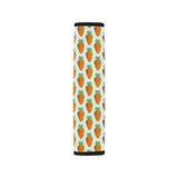 Carrot Pattern Print Design 03 Car Seat Belt Cover