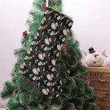 Hummingbird Pattern Print Design 03 Christmas Stocking