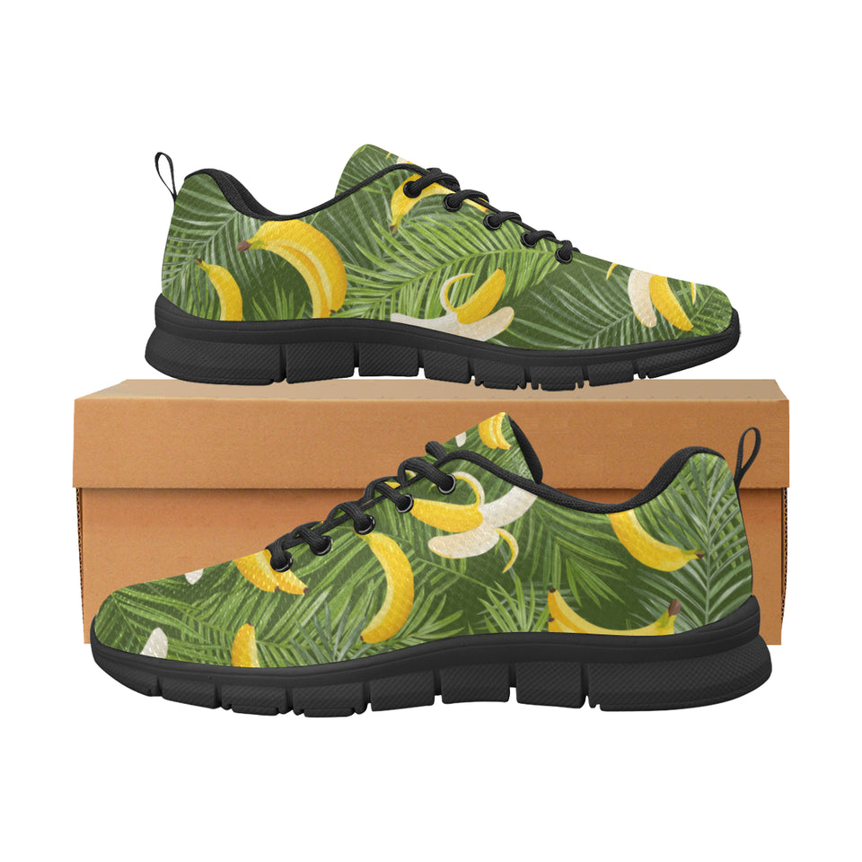 Banana Palm Leaves pattern Men's Sneaker Shoes