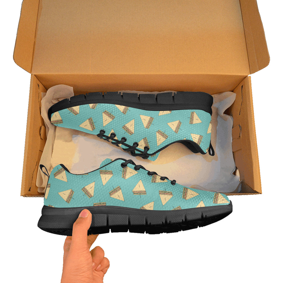 Sandwich Pattern Print Design 03 Women's Sneaker Shoes