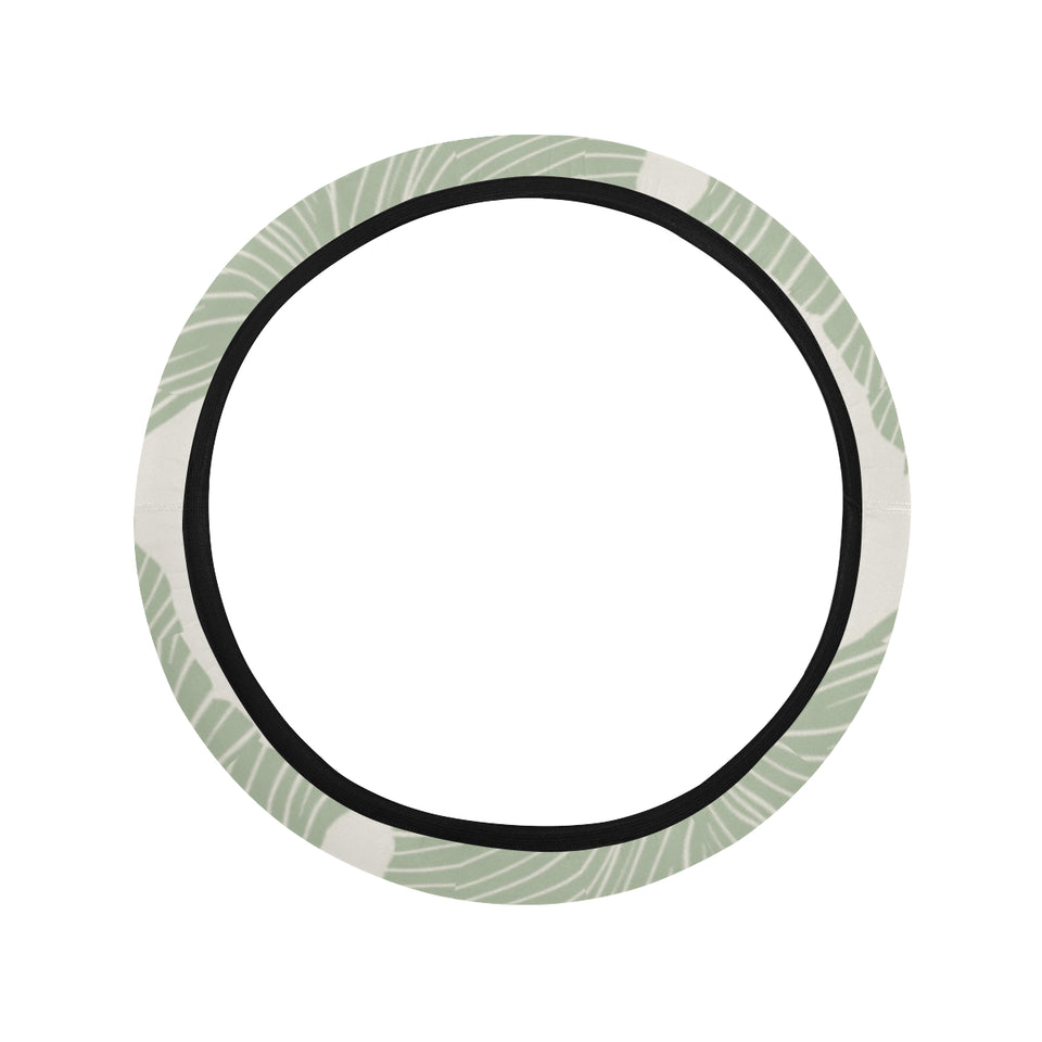 Ginkgo leaves pattern Car Steering Wheel Cover