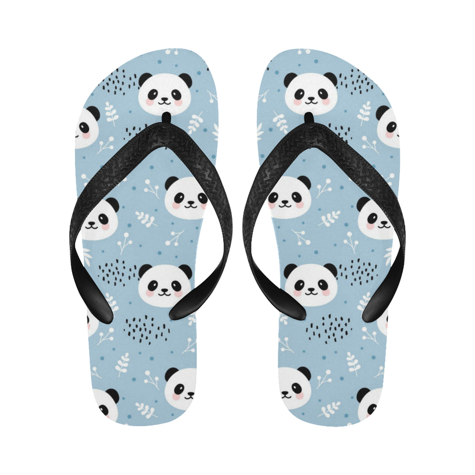 Cute panda pattern Unisex Flip Flops