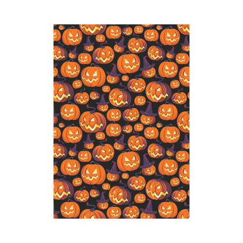 Halloween Pumpkin pattern House Flag Garden Flag