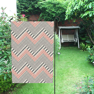 zigzag chevron striped pattern House Flag Garden Flag