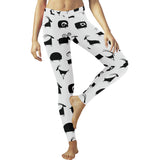 Goat ram pattern Women's Legging Fulfilled In US