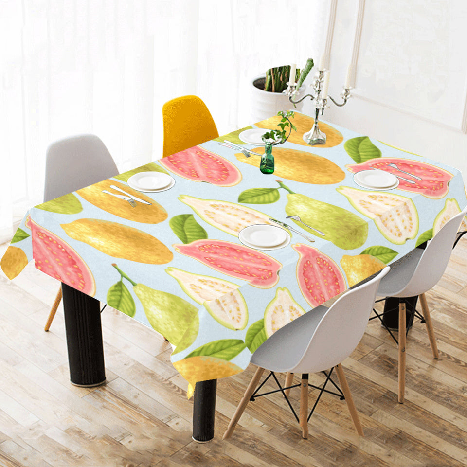 Guava design pattern Tablecloth
