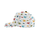 Colorful helicopter pattern All Over Print Snapback Cap