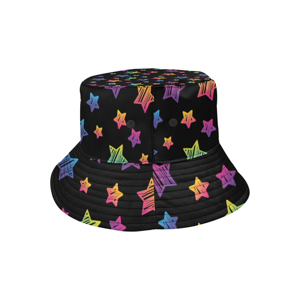 Colorful star pattern Unisex Bucket Hat