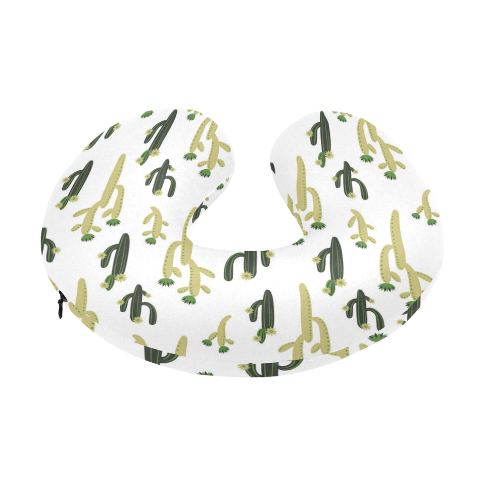 Cute cactus pattern U-Shaped Travel Neck Pillow