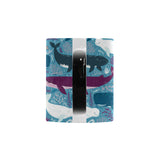 Whale design pattern Morphing Mug Heat Changing Mug