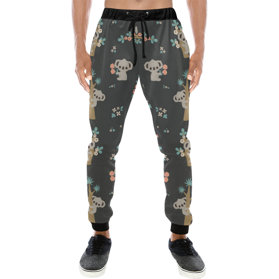 Cute koala pattern Unisex Casual Sweatpants