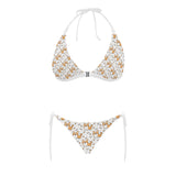 Cute corgi heart star bone pattern Sexy Bikinis Two-Piece Swimsuits