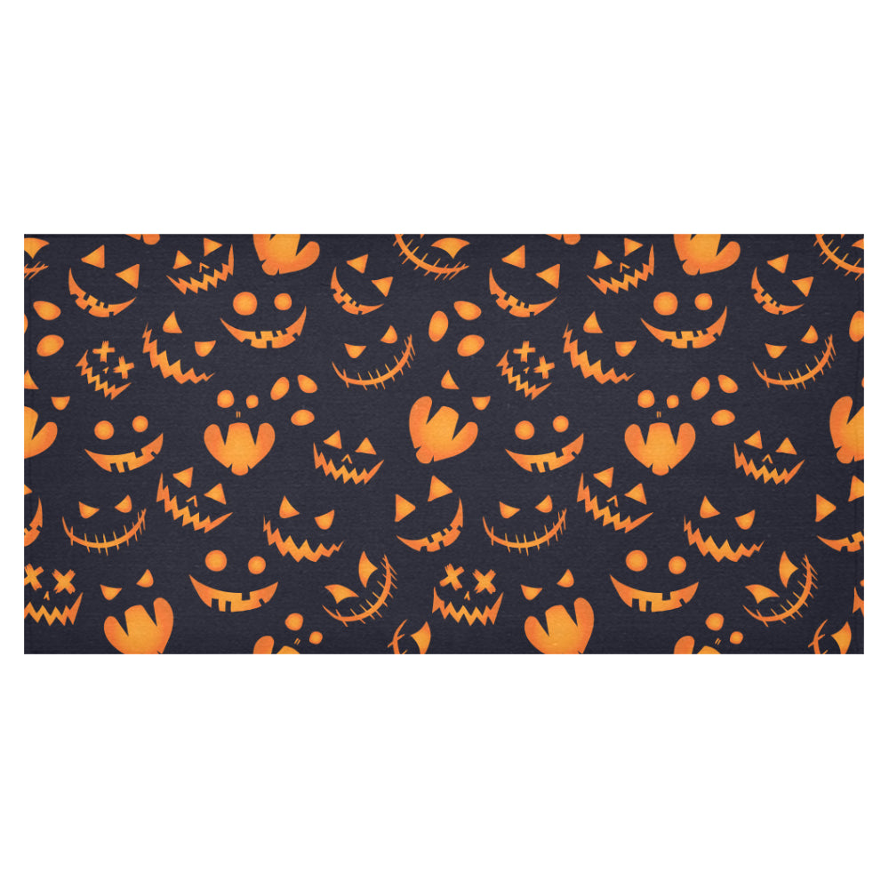 Halloween pattern Pumpkin background Tablecloth