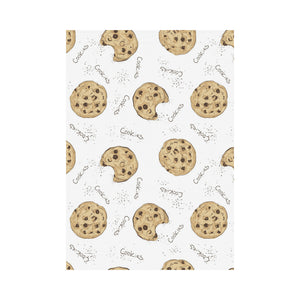 Sketch style cookie pattern House Flag Garden Flag