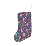 beautiful mermaid Fish jellyfish algae other marin Christmas Stocking