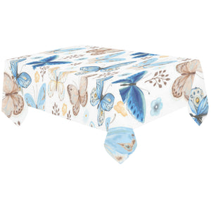 blue butterfly pattern Tablecloth