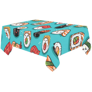 Cute sushi pattern Tablecloth