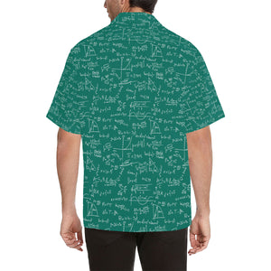 Math Pattern Print Design 01 Men's All Over Print Hawaiian Shirt (Model T58)