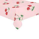 cherry pattern pink background Tablecloth