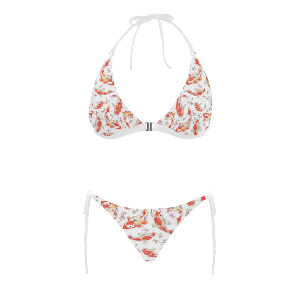 Watercolor fancy carp pattern Sexy Bikinis Two-Piece Swimsuits