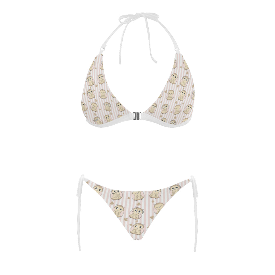 cute owl leaf Sexy Bikinis Two-Piece Swimsuits