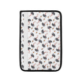 Ostrich Pattern Print Design 02 Car Seat Belt Cover