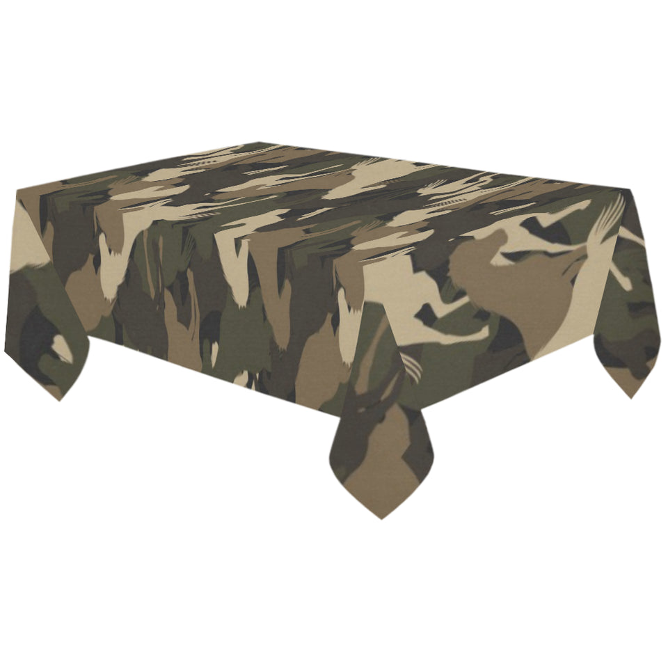 Horse Camouflage Pattern Tablecloth