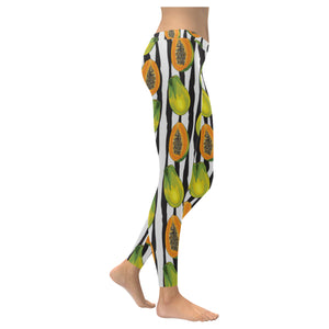 papaya design pattern Women's Legging Fulfilled In US