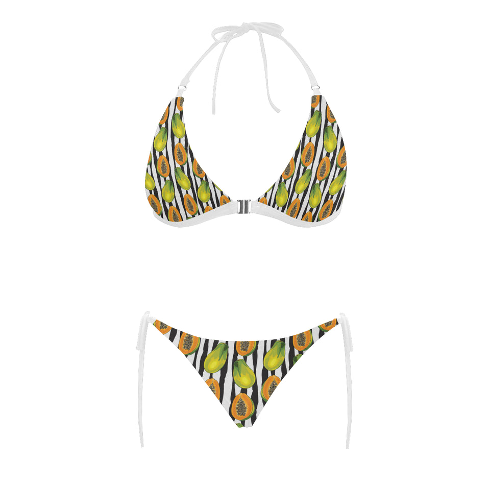 papaya design pattern Sexy Bikinis Two-Piece Swimsuits
