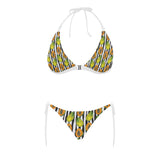 papaya design pattern Sexy Bikinis Two-Piece Swimsuits