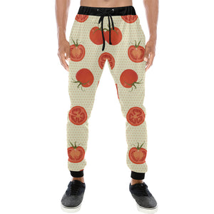 Tomato dot background Unisex Casual Sweatpants
