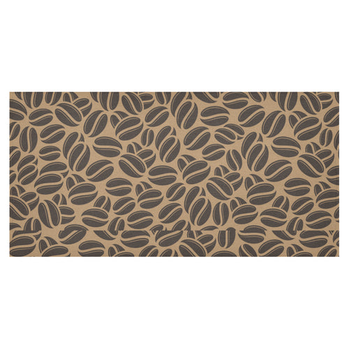 Coffee bean on brown background Tablecloth