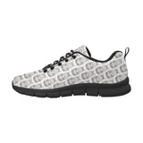 Hippopotamus Pattern Print Design 05 Men's Breathable Sneakers ( Model 055)