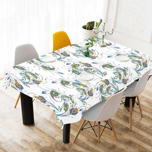 Peacock feather pattern Tablecloth