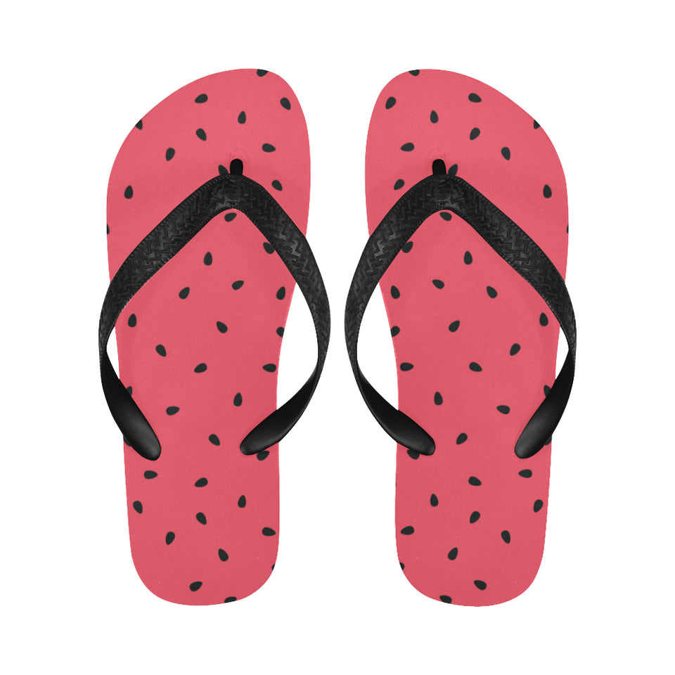 watermelon texture background Unisex Flip Flops