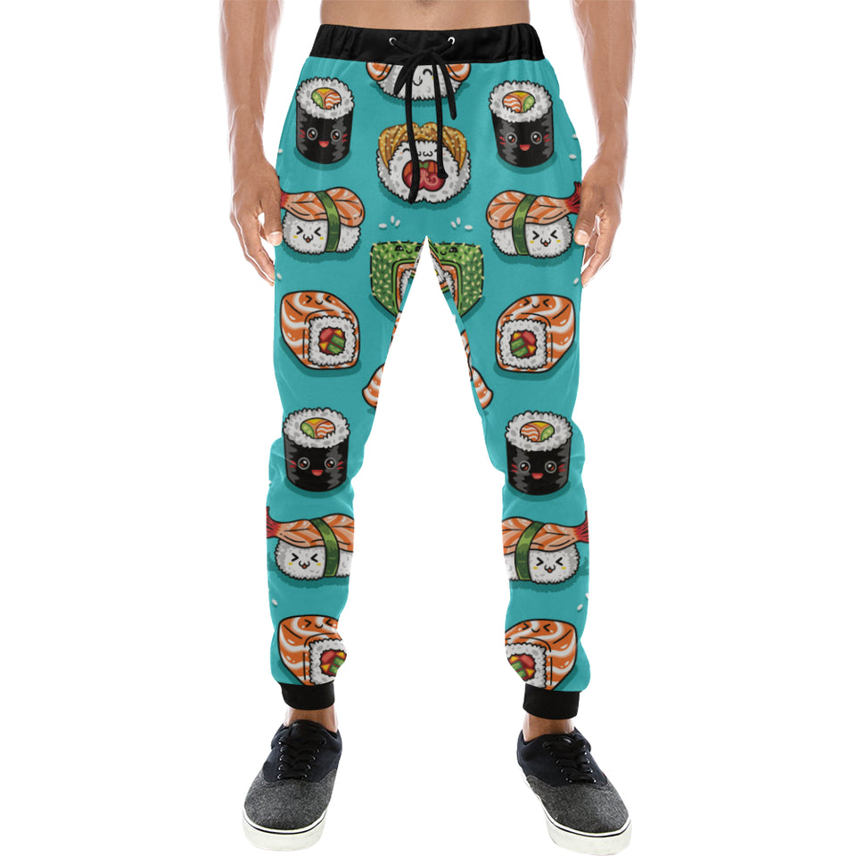 Cute sushi pattern Unisex Casual Sweatpants