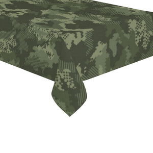 Digital Green camouflage pattern Tablecloth