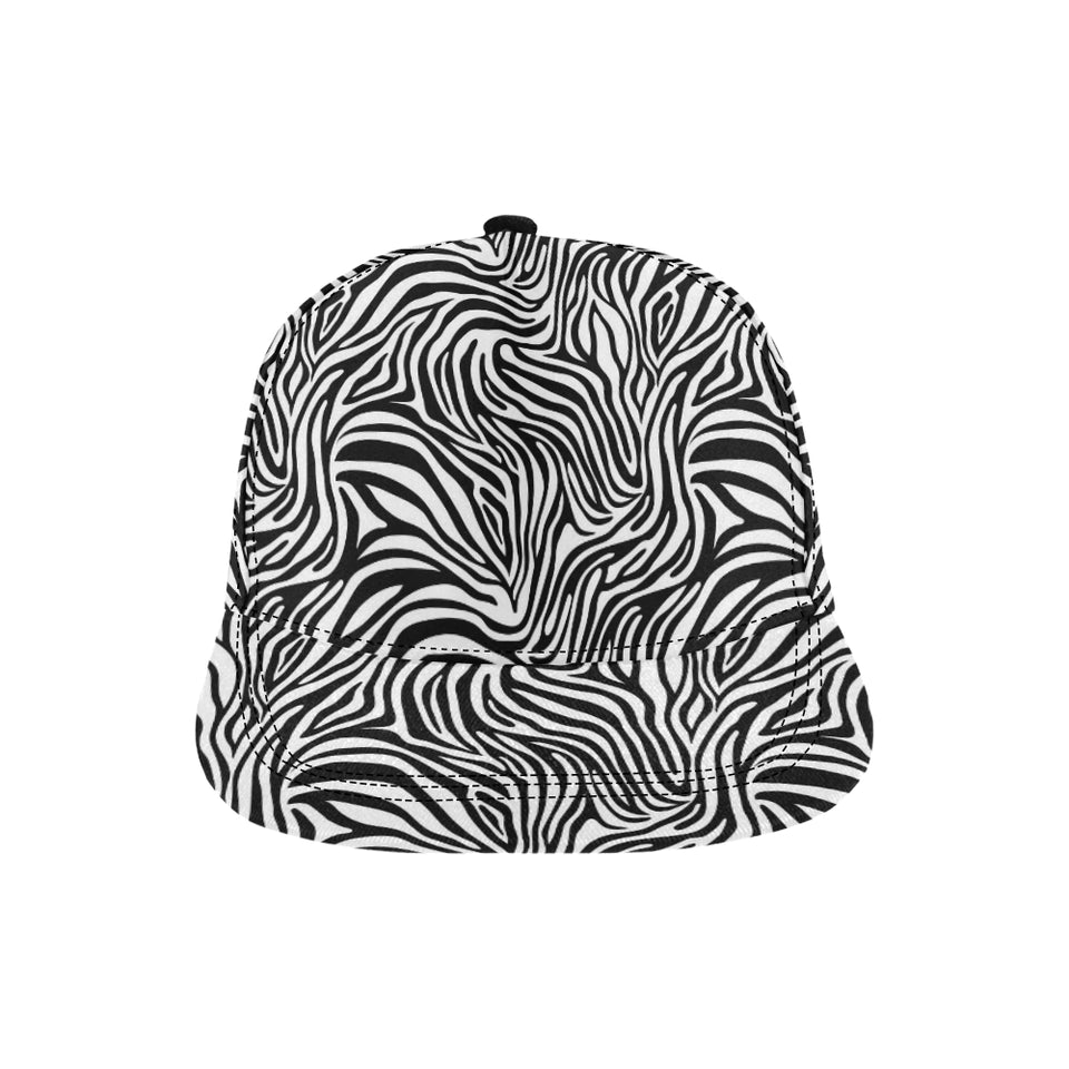 Zebra skin pattern All Over Print Snapback Cap