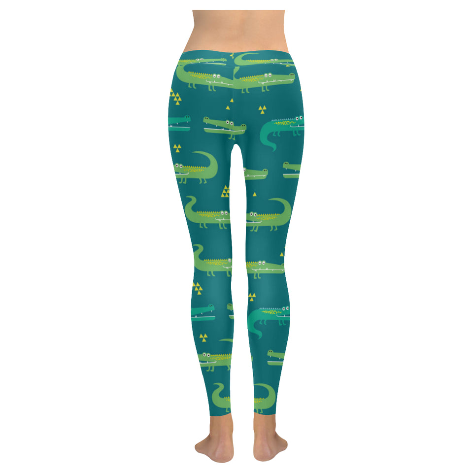 Crocodile pattern Women's Legging Fulfilled In US