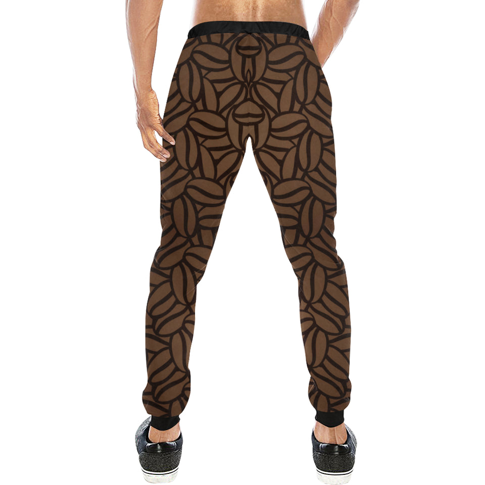 coffee bean pattern Unisex Casual Sweatpants