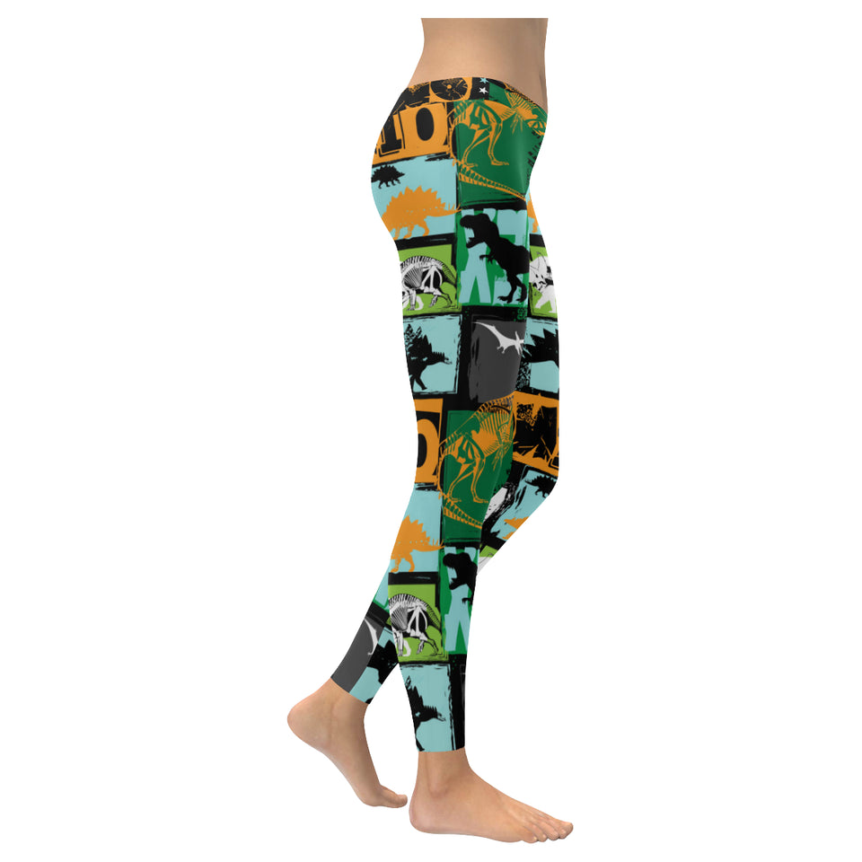 dinosaurs print pattern Women's Legging Fulfilled In US
