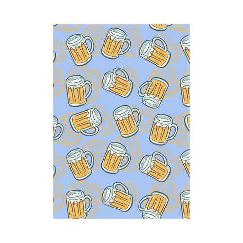 Beer pattern House Flag Garden Flag